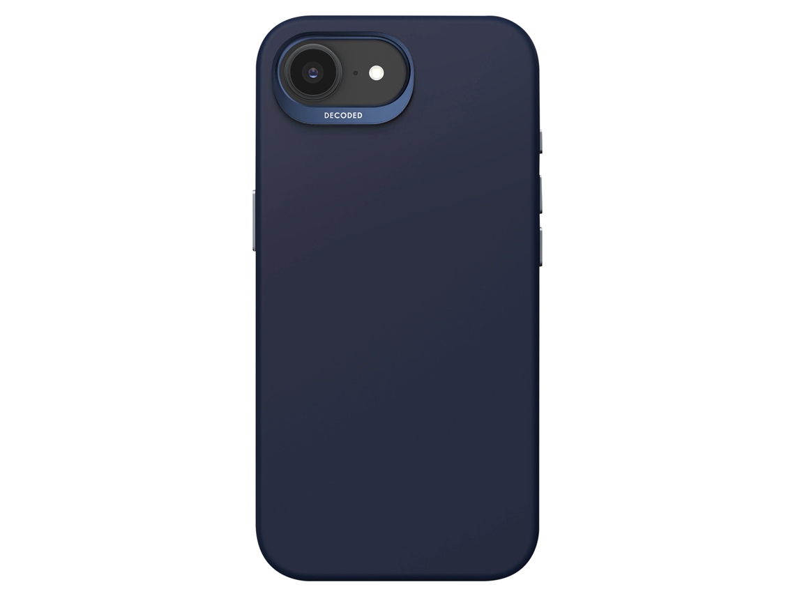 Decoded Capa Para Iphone 16e Magsafe Antimicrobiana Toque Suave Azul Escuro