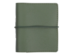 Cadernos pequenos com diário pautado para trabalho e casa, verde, 10,4 x 9,4 x 2,5 cm, recarregável, 1 Slowmoose