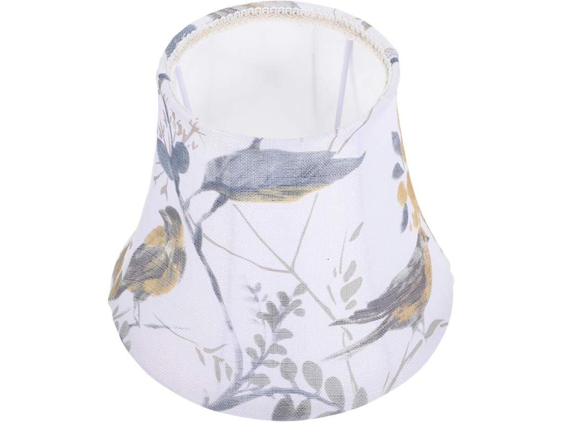 Tecido Decorativo para Abajures, Estampa Elegante, Fácil de Substituir para Quarto e Sala de Estar. SFUSHOS