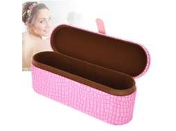 2026 caja de Armazenamento Portátil de Couro Pu para Secador de Cabelo Supersoni Hd01 (rosa)
