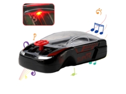 Mali brinquedo de Carro com Volante de Controle Manual Luzes e Música Interativo para Crianças
