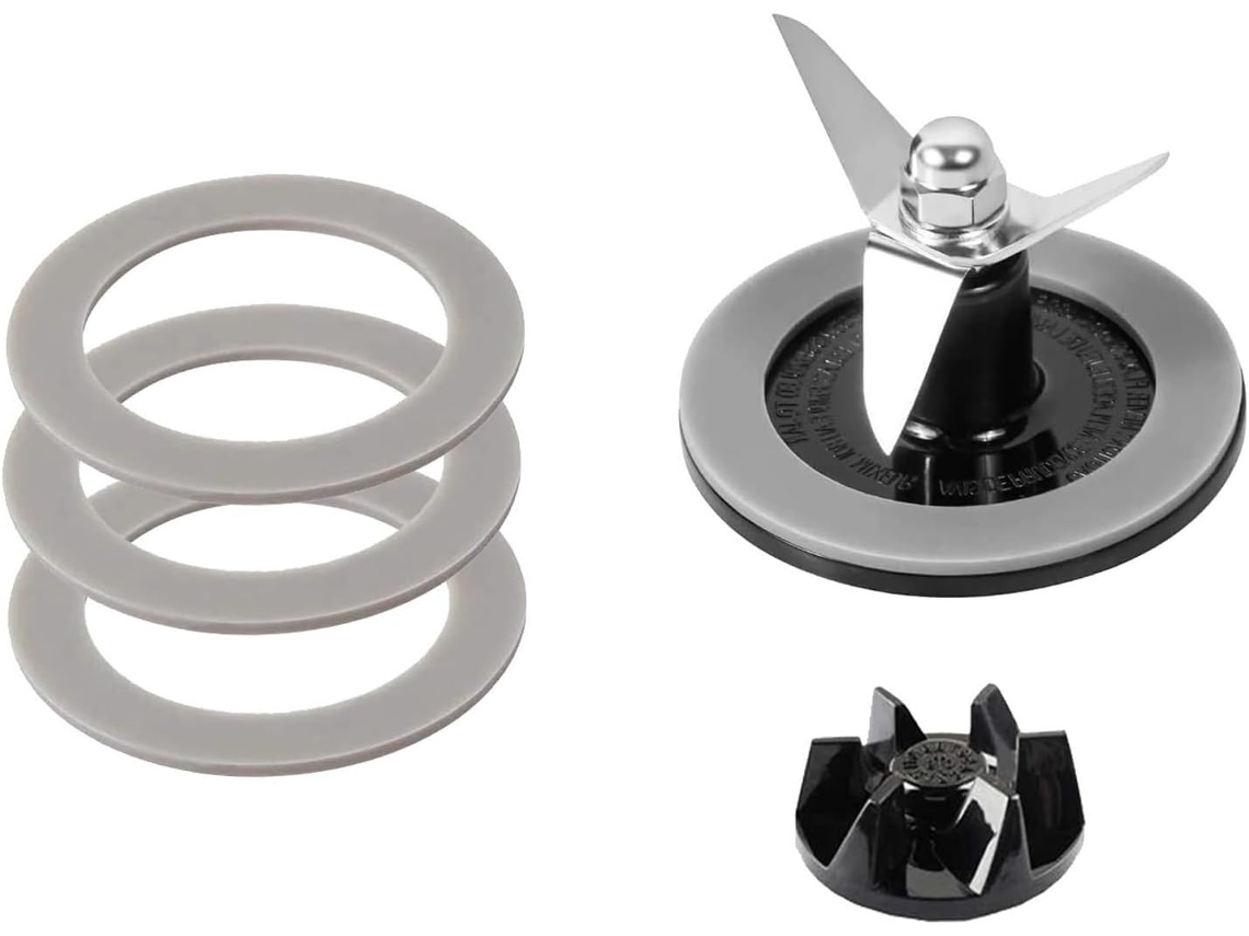 Conjunto De Lâminas Reposição A74x Para Batedeira Com 3 Vedações,