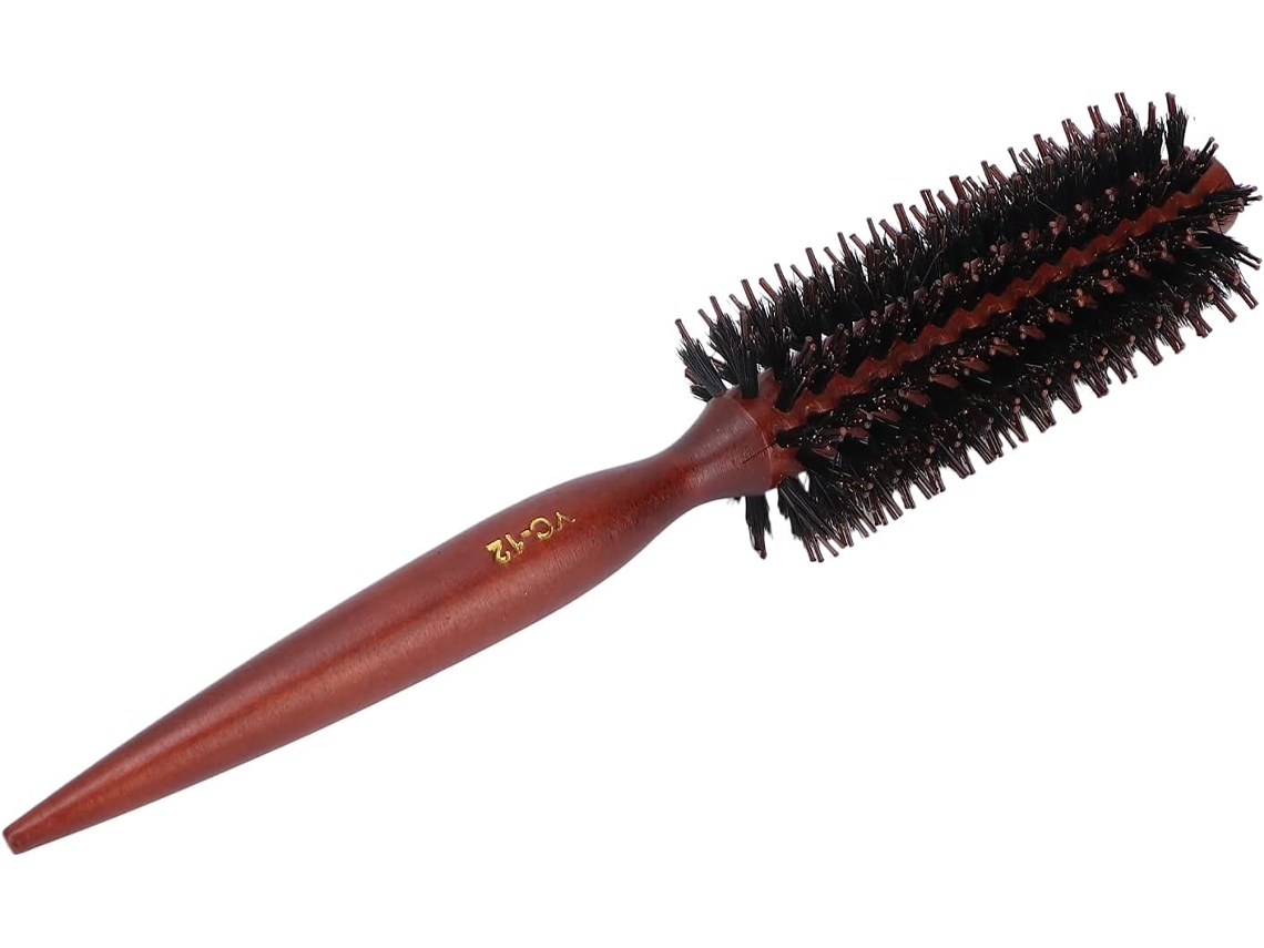 Escova De Cabelo Redonda Com Cabo Pontiagudo Para Modelar E Secar Os Cabelos, Adequada Para Uso Em Salão E Casa, Feita