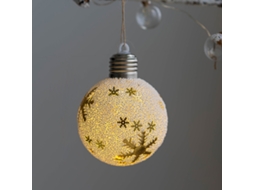 Pack de 6 bolas de Natal decorativas com luzes LAXISCREED