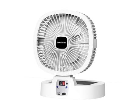 Ventoinha de Campismo Exterior Alimentada a Energia Solar Ideal para Piqueniques Churrascos Viagens de Pesca SITAY