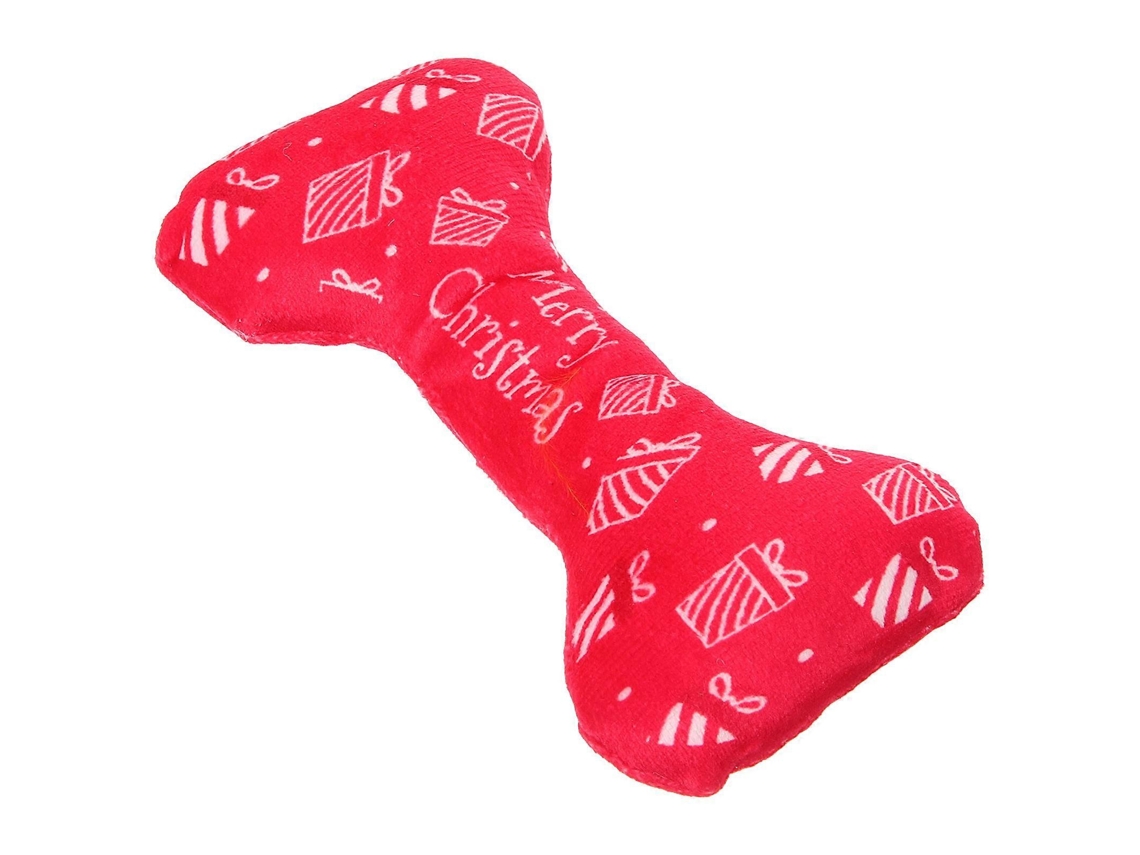Brinquedo De Natal Para Cão Com Apito