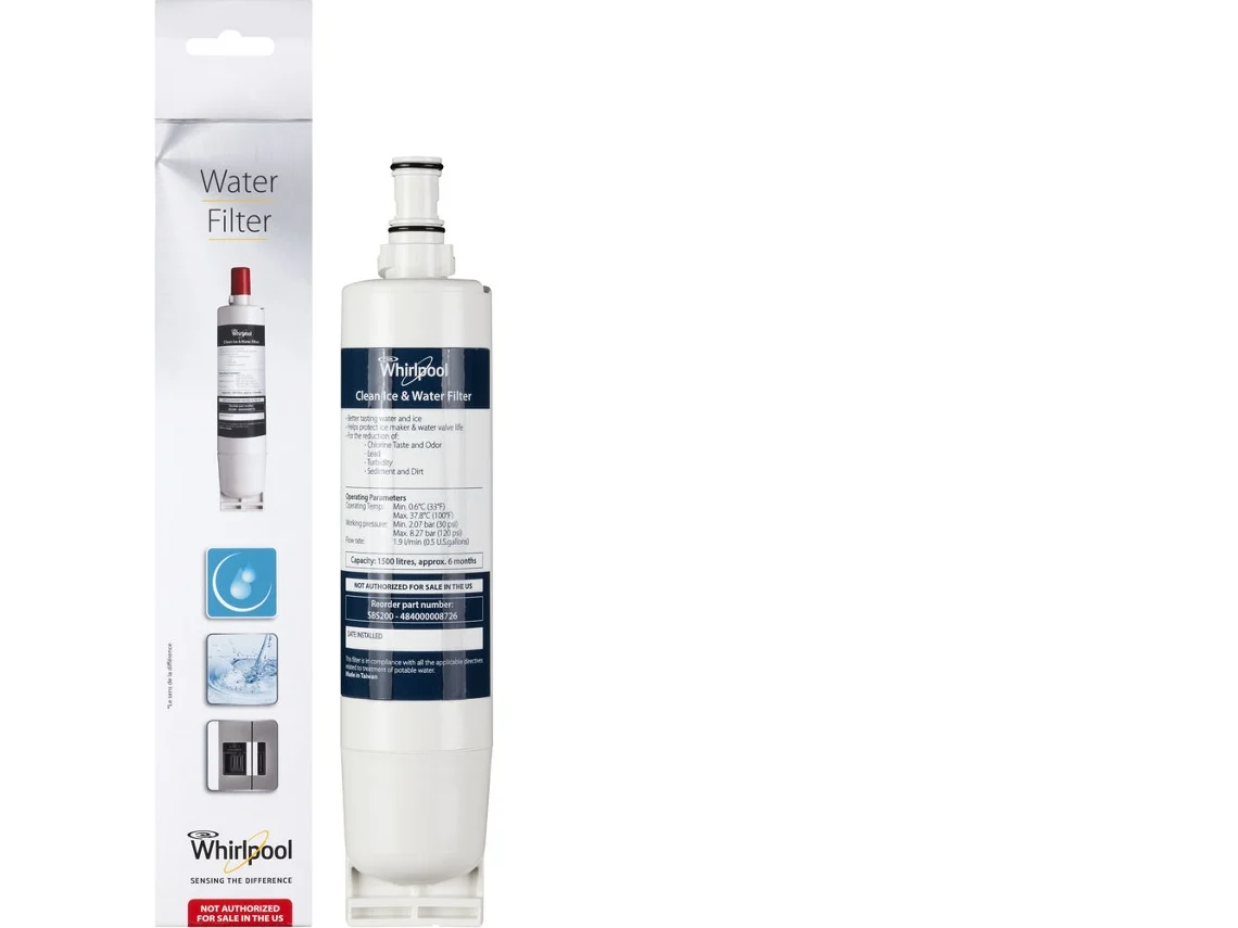 Filtro de Água Whirlpool SBS200 Branco