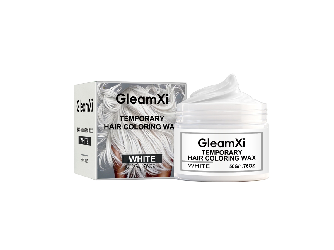Tinta Temporária Cabelo Branco Cor Intensa Fácil