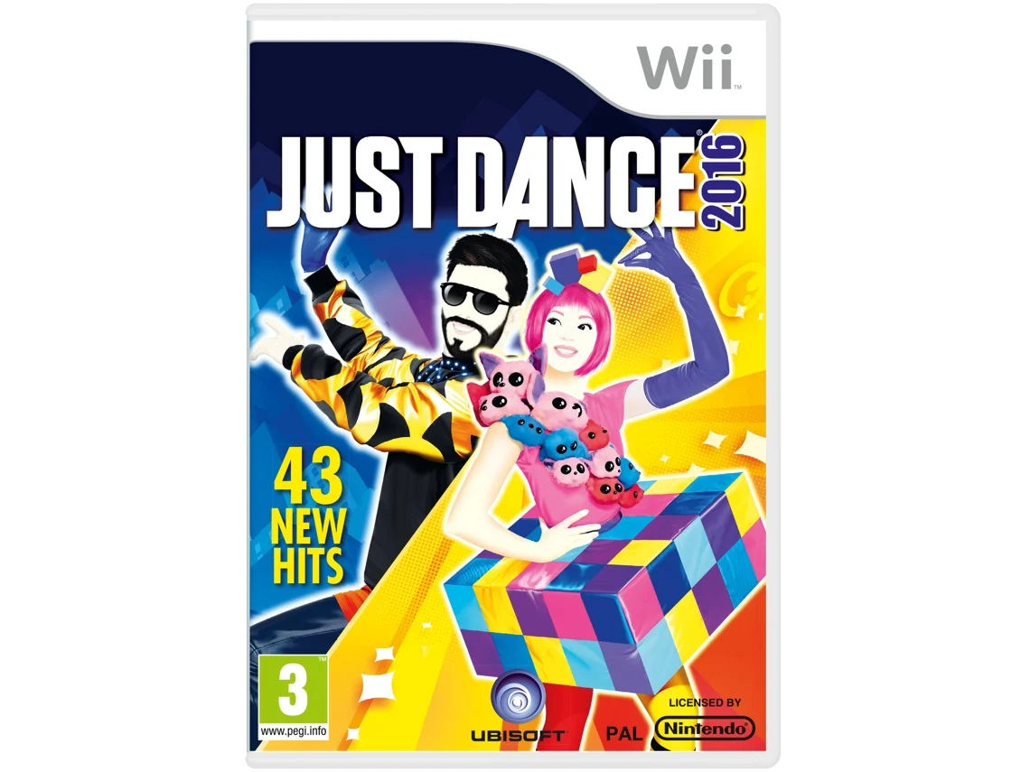 Jogo Nintendo Wii Just Dance 2016
