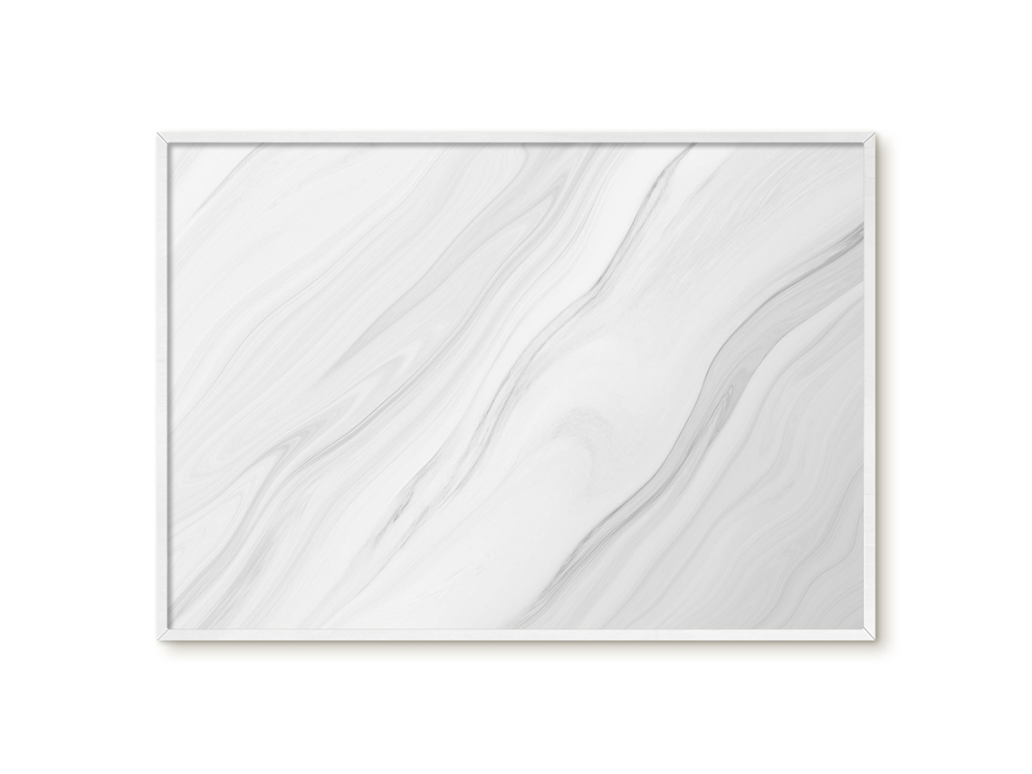 Quadro de vidro magnético com textura de madeira para hall de entrada Espelharte (100x70 cm)