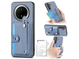 Capa Traseira Para Celular Com Suporte Para Cartão E Faca Para Ferramentas