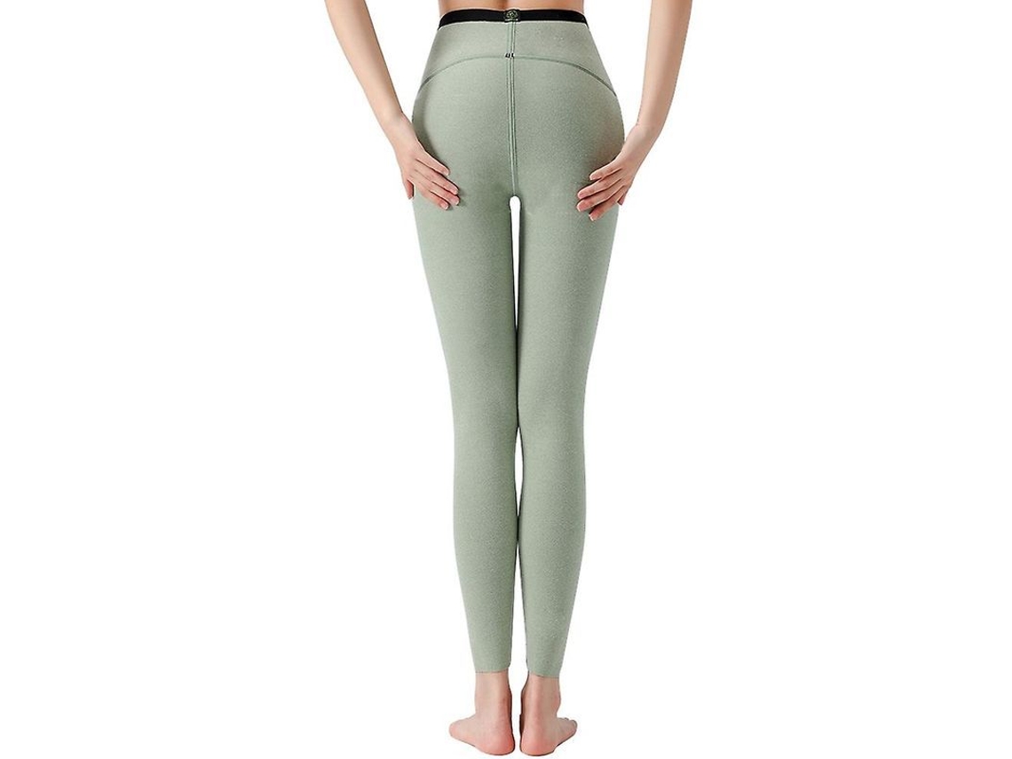 Calças Deportivas Fasst de Cintura Alta para Inverno com Tights Térmicos | S/MARCA