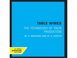 Livro Table Wines de MA Joslyn (Inglês)
