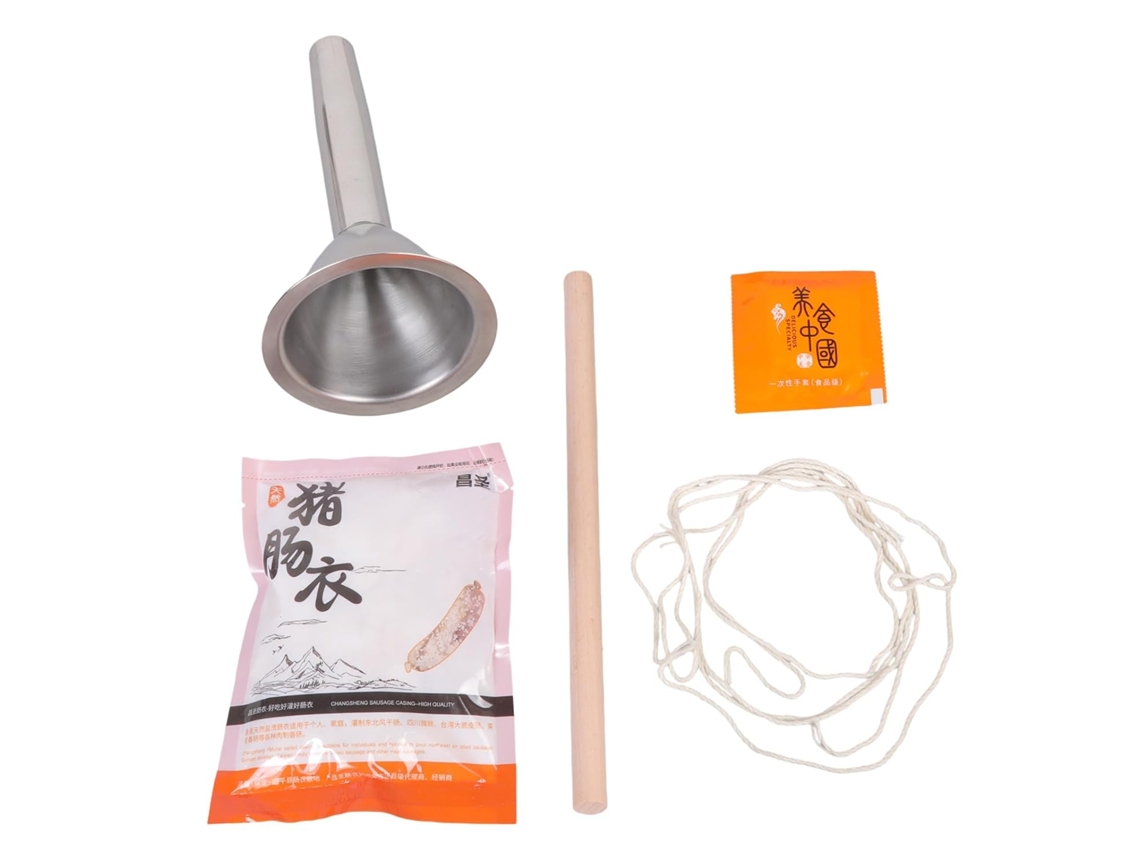 Acessórios Para Embutir Carne Com Orifícios Largos, Feitos Com Tubos De Aço Resistentes À Corrosão, Acessórios Para