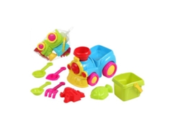 Conjunto de Brinquedos de Praia Train 8 Pcs