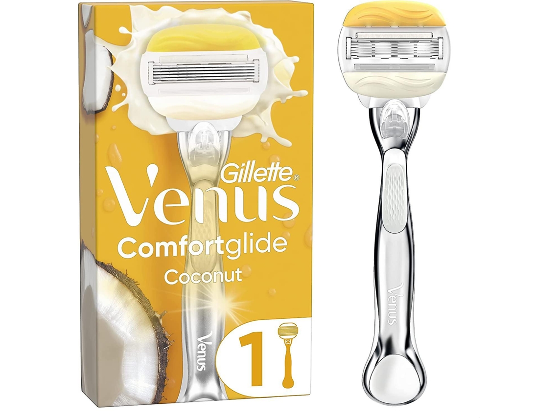 Barbeador Feminino Venus E Olay Comfort Glide Com Coco