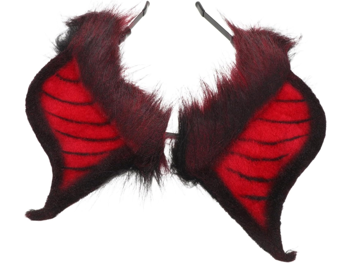 Tiara com orelhas de Morcego para o Halloween, acessórios de cabelo femininos, fantasia animal