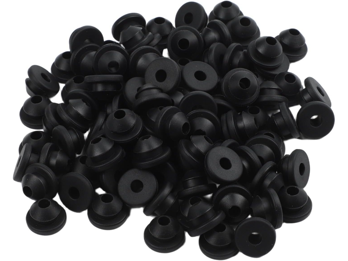 Arruelas De Borracha Para Corrimão Cabo Postes 1/8", 5/32" E 3/16",