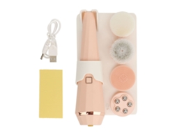 Escova Elétrica De Limpeza Facial Para Melhorar Elasticidade E Esfoliação Da Pele