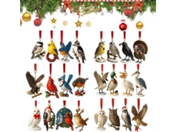 Do Advento Em Acrílico 2d, Calendário De Contagem Regressiva, De Natal Encantador Com Animais