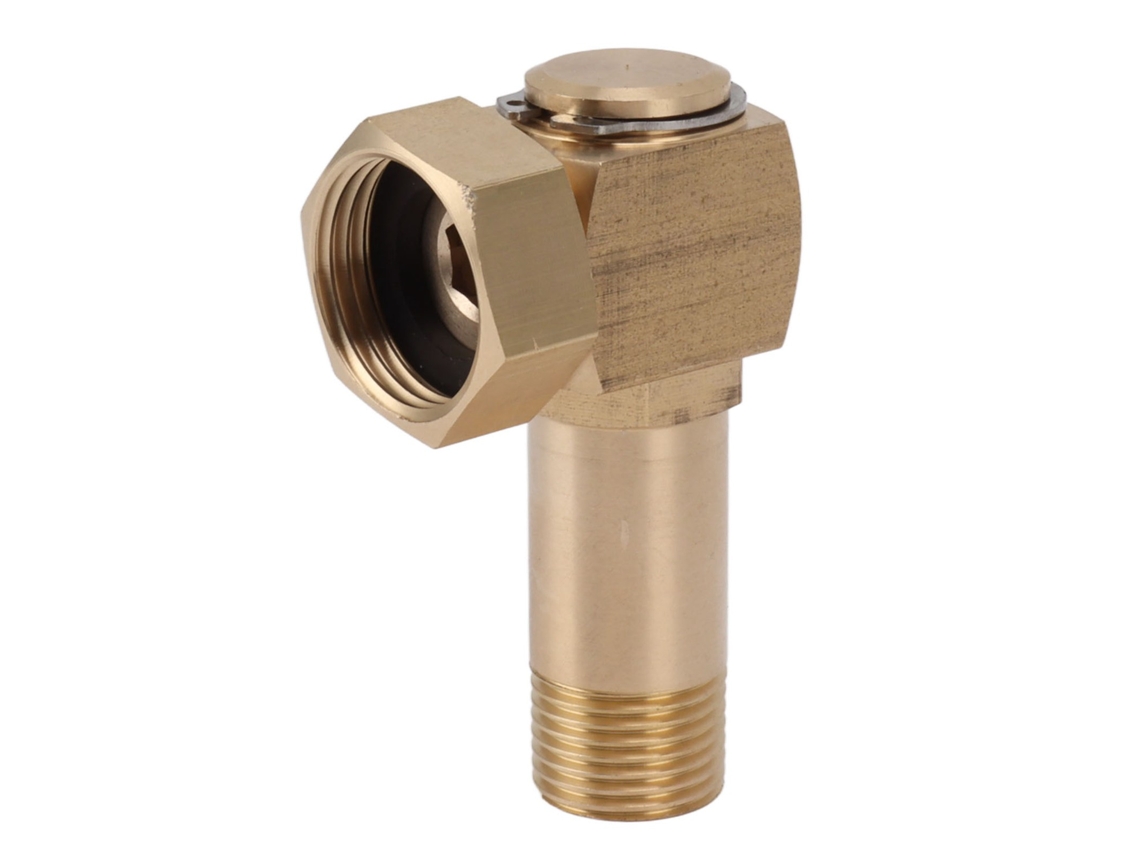 Adaptador de Cotovelo para Mangueira G1/2 Rotativo | S/MARCA