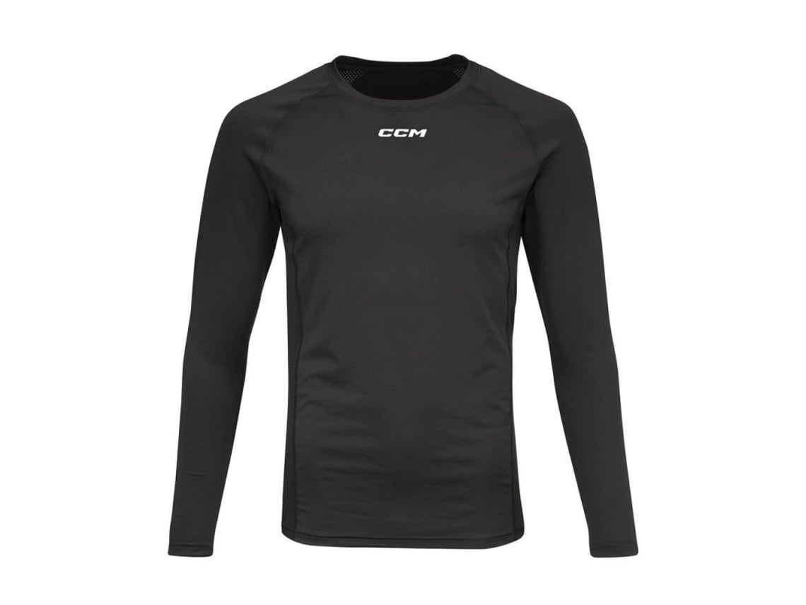 Ccm Performance Sr Long Sleeve Top (preto, Sr L)