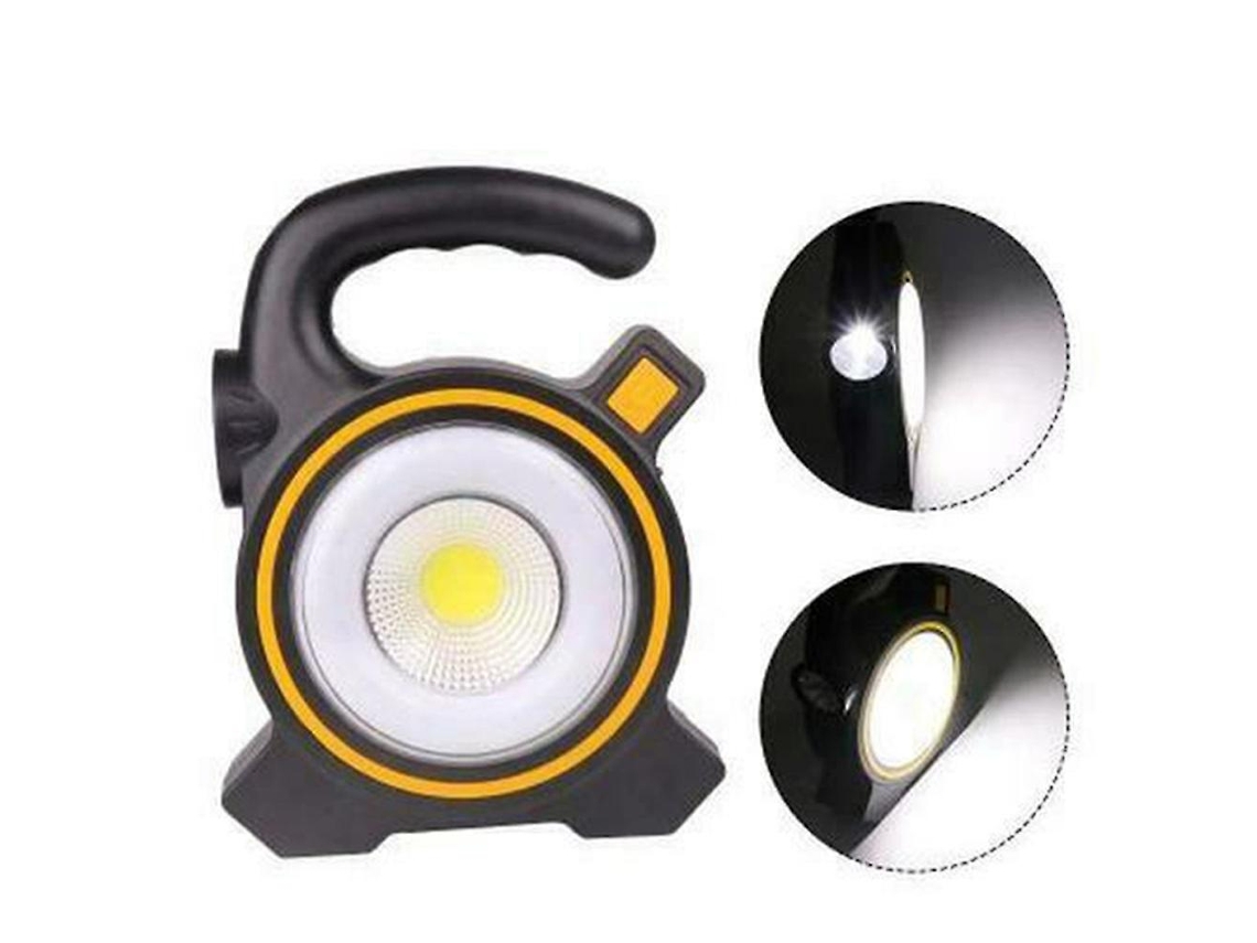 Luzes De Trabalho Solares Cob, Luzes De Acampamento, Lanternas, Lâmpada De Inspeção Recarregável Olysi Shop