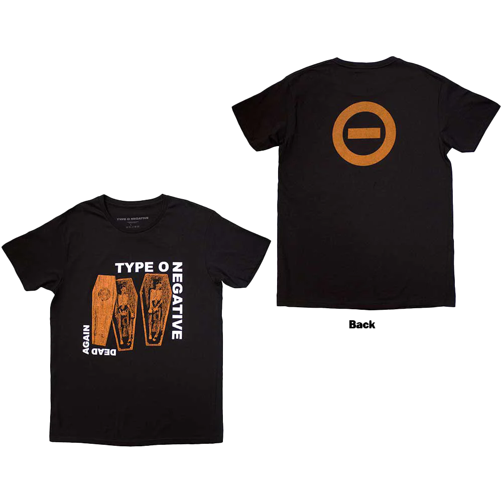 Type O Negative Dead Again Double Sided T-shirt Unisex Rockinstone Size:xxxl