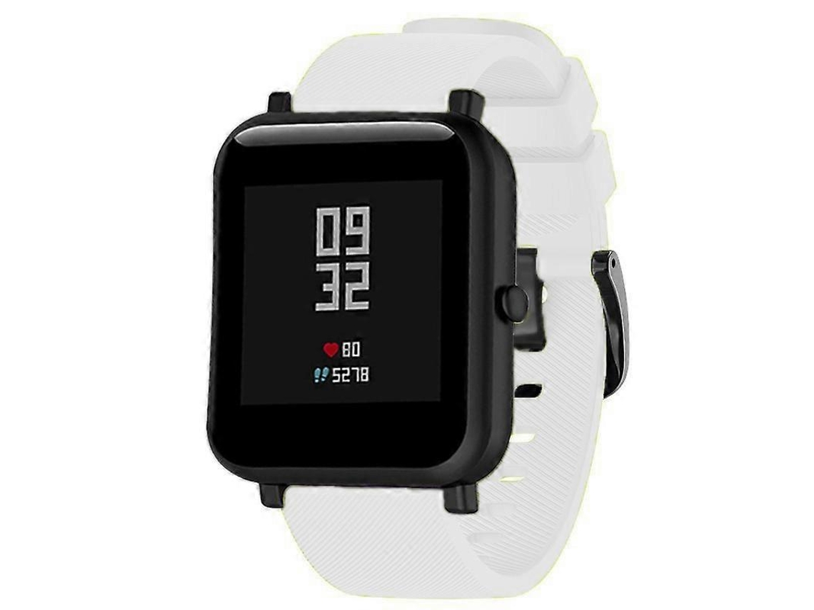 Pulseira De Silicone Preta De 20 Mm Para Huami Amazfit Gts / Samsung Galaxy Watch Active 2 / Gear Sport
