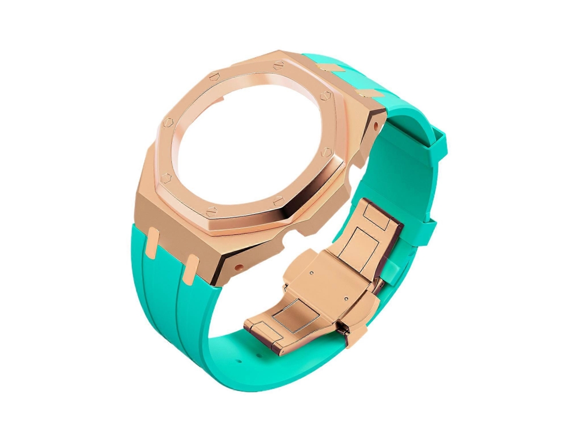 Caixa De Relógio De Aço Masculino, Acessórios Para Relógio, Conjunto De Reposição De Metal, Pulseira De Relógio Olysi Shop