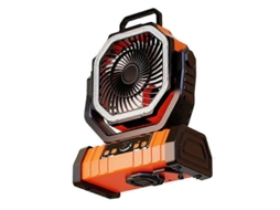 Ventilador De Acampamento Recarregável Portátil