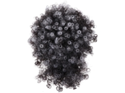 Aplique de cabelo sintético Cavalo Concacolado com franja integrada, elegante e sofisticado.