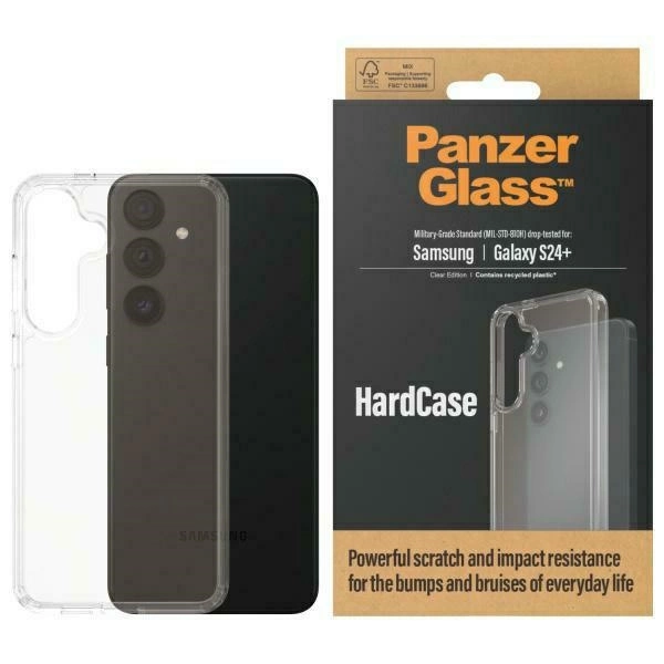 Capa PANZERGLASS Hardcombo Para Samsung Galaxy S24 Transparente Com Proteção