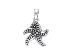 Dive Silver Starfish Pendant