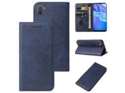 Capa De Couro Com Fecho Magnético Para Sharp Aquos R3 / Shv44 / Sh-04l