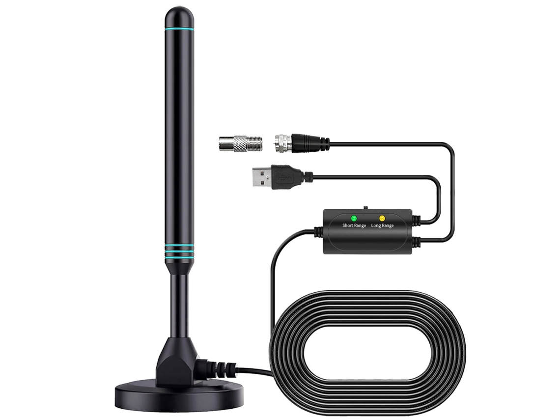 Antena De Tv 4k Hd Com Recepção De 360° Dvb T2, Adequada Para Aquaforge