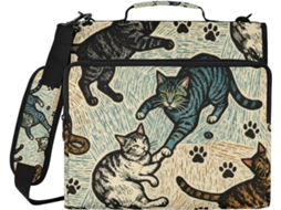 Bolsa Gamer Moderna Com Zíper De 3 Argolas, Alça De Ombro E Mão, Diversos Bolsos, Ideal Viagens, Escola Escritório
