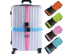 Fitas de bagagem, para iluminar malas durante a viagem, acessórios premium para transportar mala, pacote com 4, Br Slowmoose multicolorido