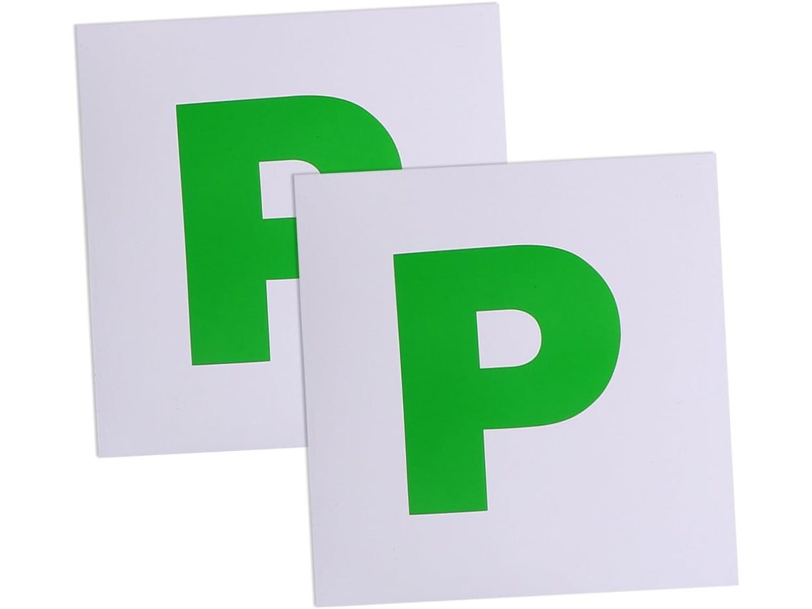 Adesivos Magnéticos De 2 Peças Para Novos Motoristas - À Prova D'água