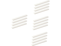 Shineofi Conjunto De 16 Corrediças Plástico Para Gavetas Armários Cozinha Resistentes Deslizantes