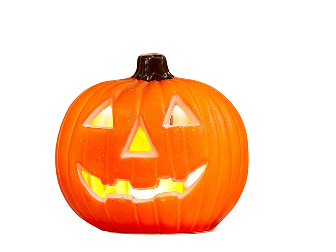 Laxiscreed Pack De 113 Lanternas De Halloween Jack-o'-lantern Com Iluminação Para Jardim E Decoração