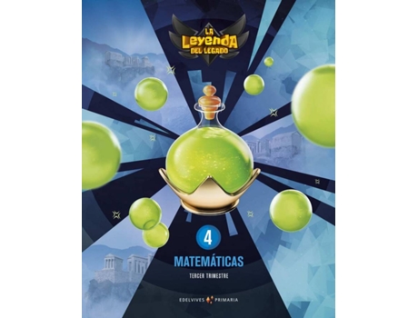 Livro Matemáticas 4ºprimaria. La Leyenda Del Legado 2019 de VVAA (Espanhol)