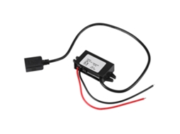 Laxiscreed Adaptador Dc-dc Step-down 12v/24v Para Usb 5v 3a Com Regulação De Voltagem