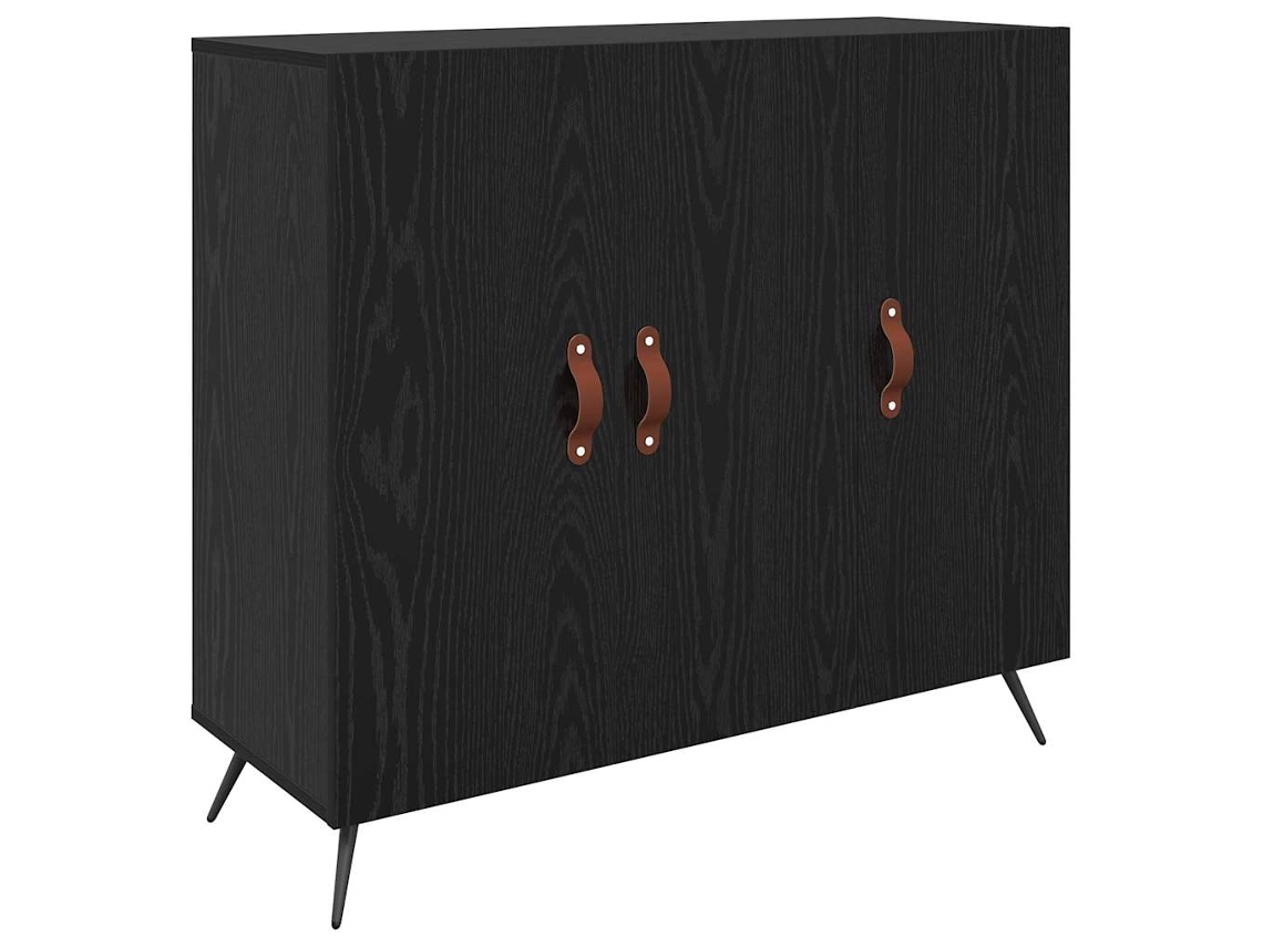 Buffet Carvalho Preto 89,5x34x80 cm Madeira Processada MAISON EXCLUSIVE