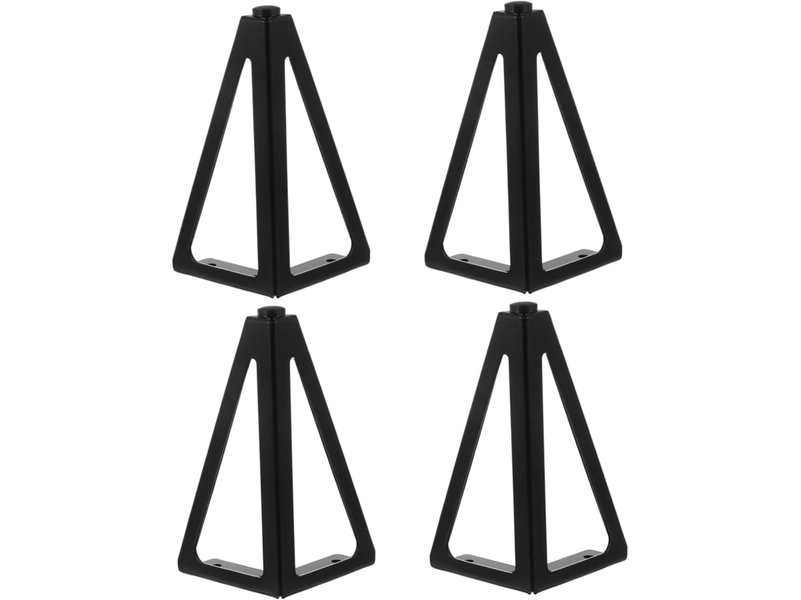 Conjunto De Móveis De Ferro Com 4 Peças Para Suporte De Sofá-cama, Mesa E Armário.