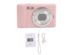 Câmara Digital 44mp 2.7k Smart Zoom Digital 8x Compacta Para Estudantes Vlogging Gravação De Vídeo Lar