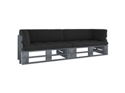 Pallet Sofa, Pallet Sofas Vidaxl Cinzeto Madeira De Pinho (n/a)
