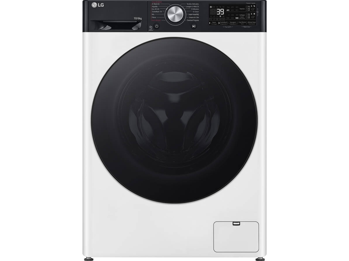 Máquina de Lavar e Secar Roupa LG F4DR7510SGH (6/10 kg - 1400 rpm - Branco)