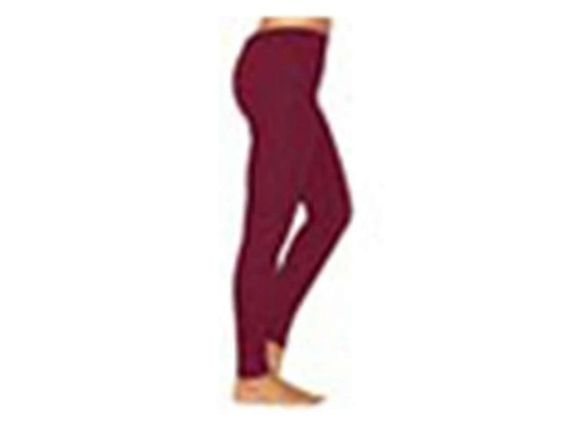 Mulheres Calças Leggings Largas De Alta Cintura Cor Sólida