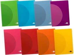 Caderno Agrafado LIDERPAPEL 360 48F A4 Quadriculado